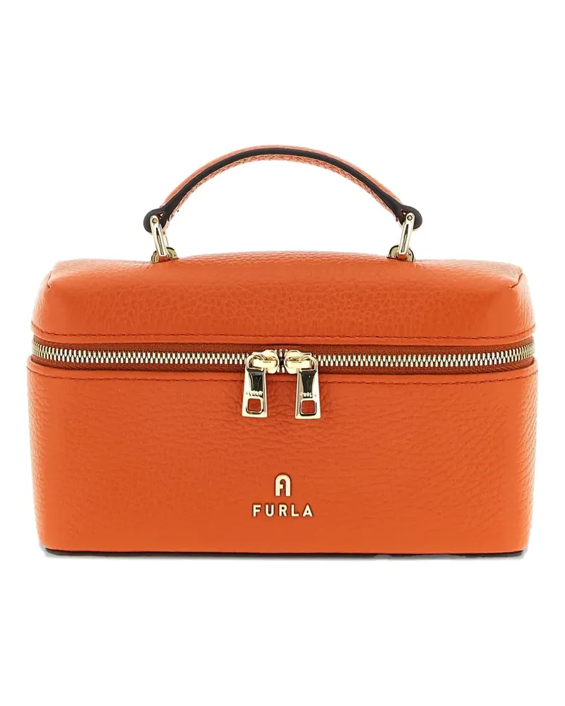 Furla Mini Camelia Tote Bag mit Reißverschluss - Orange Orange