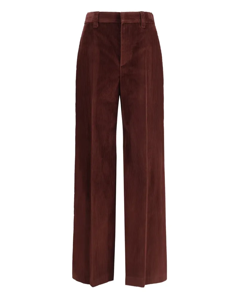 Brunello Cucinelli Cordhose mit aufgesetzten Taschen - Rot Rot