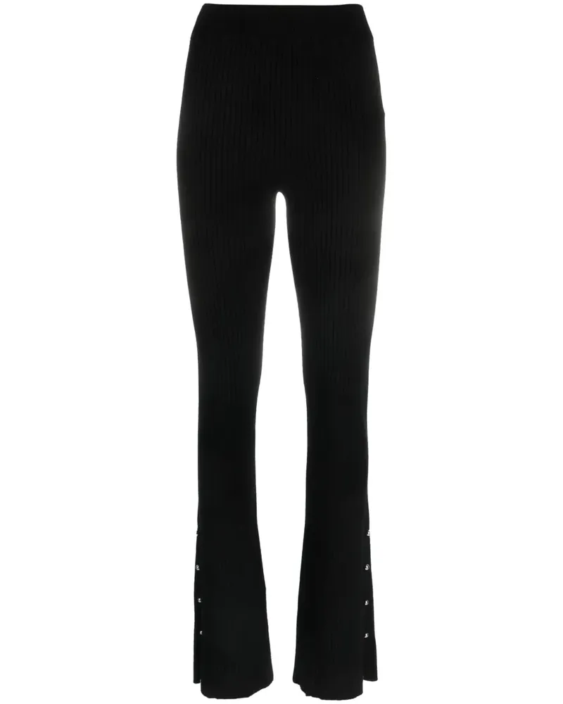 Dondup Hose mit hohem Bund - Schwarz Schwarz
