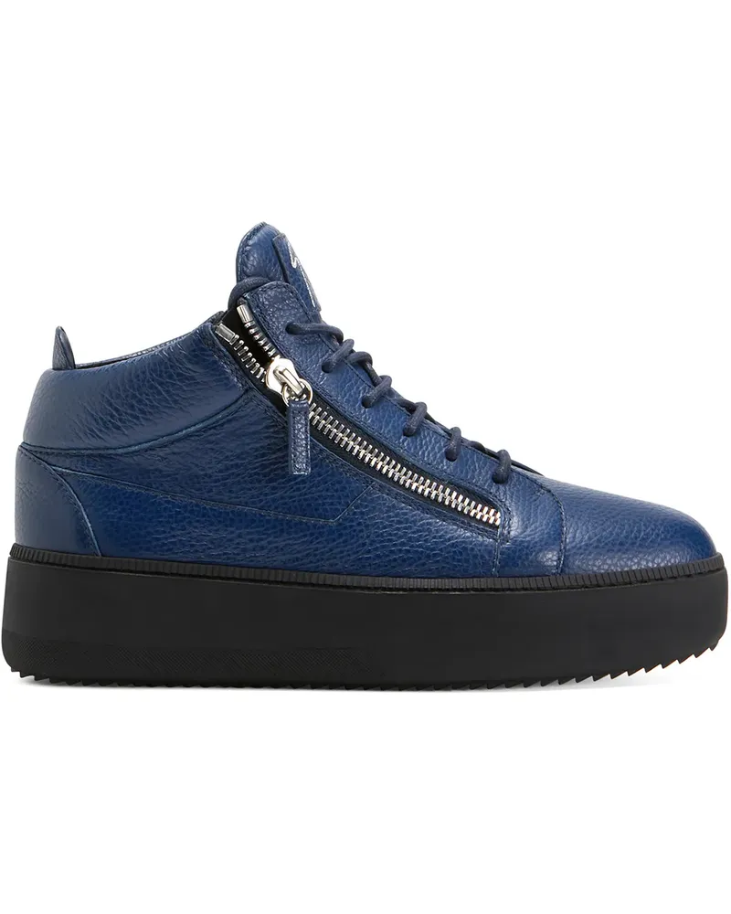 Giuseppe Zanotti Kriss Flatform-Sneakers - Schwarz Schwarz