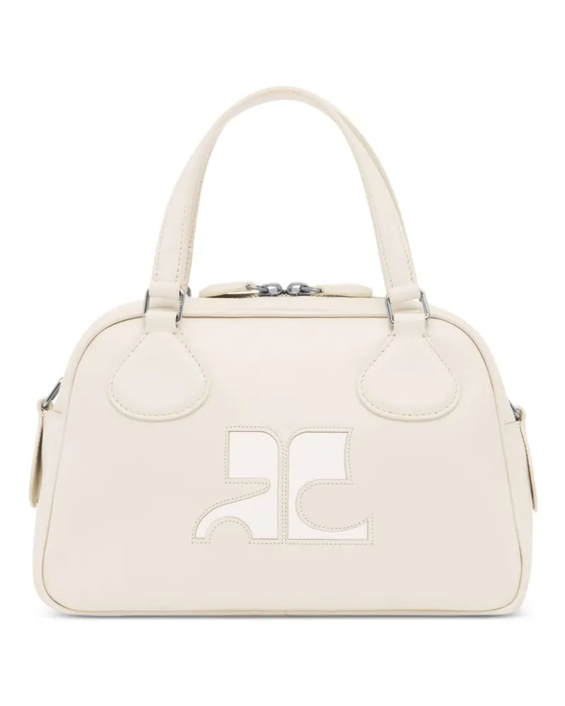 Courrèges Reedition Bowlingtasche Nude