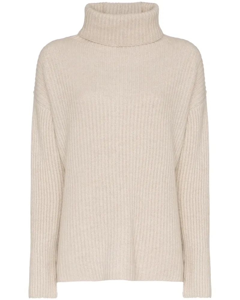Le Kasha 1918 Kaschmirpullover mit Rollkragen - Nude Nude