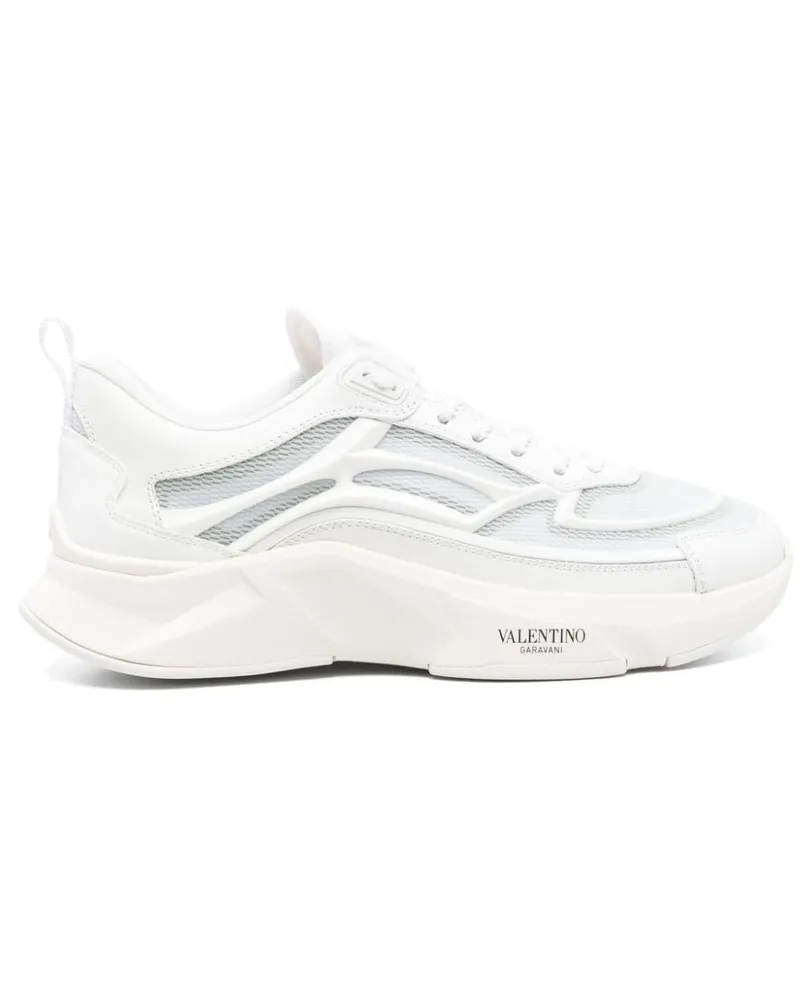 Valentino Garavani Sneakers mit VLogo - Weiß Weiß