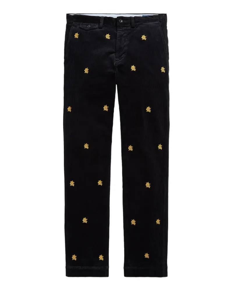 Ralph Lauren Bedford Straight Fit Cordhose - Schwarz Schwarz