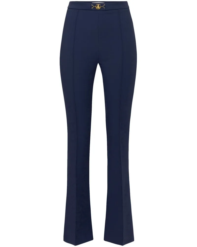 Elisabetta Franchi Ausgestellte Hose - Blau Blau