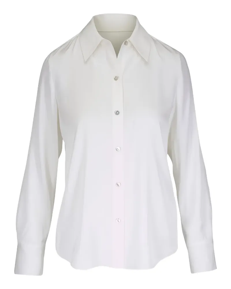 Vince Klassisches Hemd - Weiß Weiß