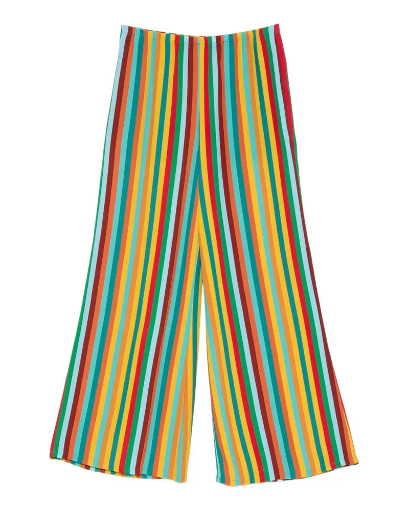 Simon Miller Nella striped-pattern palazzo pants - Gelb Gelb