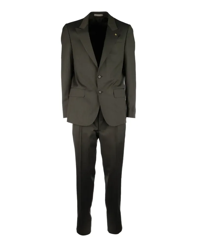 Corneliani single-breasted suit - Grün Grün