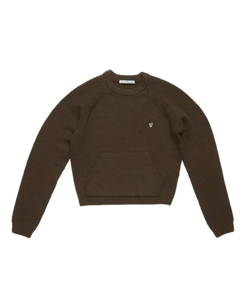 Acne Studios Pullover mit Raglanärmeln - Braun Braun