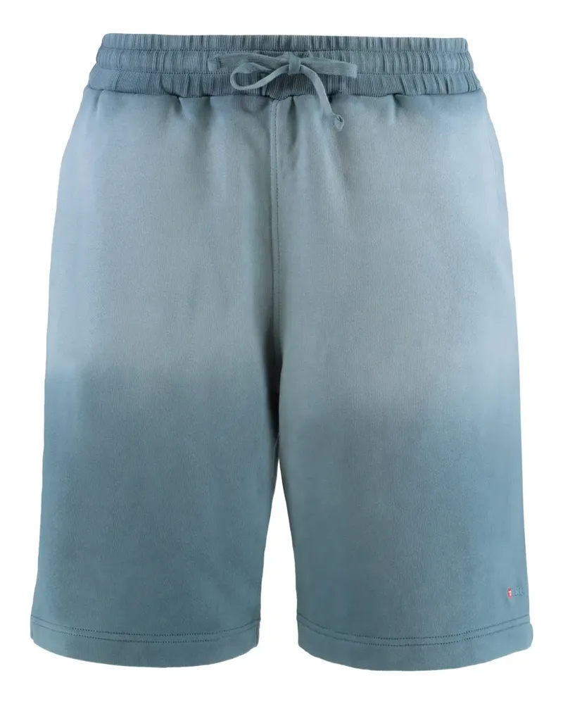 Diesel P-Crowne Shorts mit Kordelzug - Blau Blau