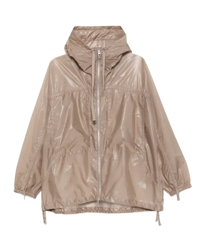 DUNO Karta hooded zip jacket - Nude Nude