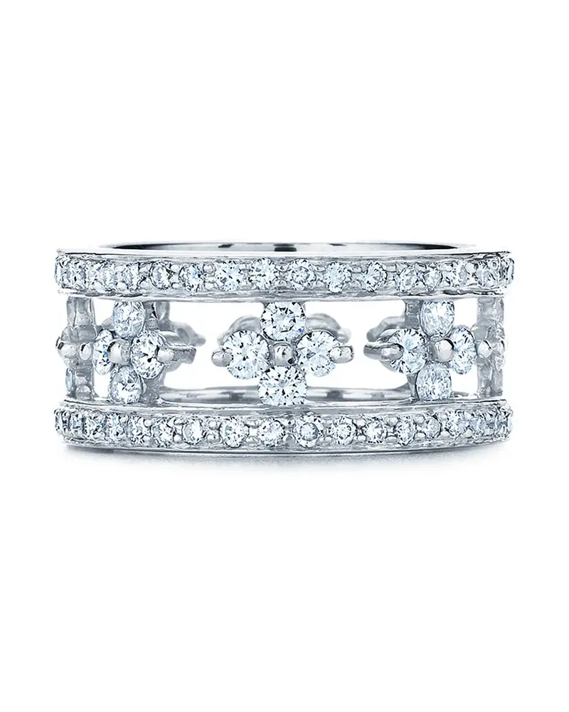 KWIAT 18kt Weißgoldring - Silber Silber