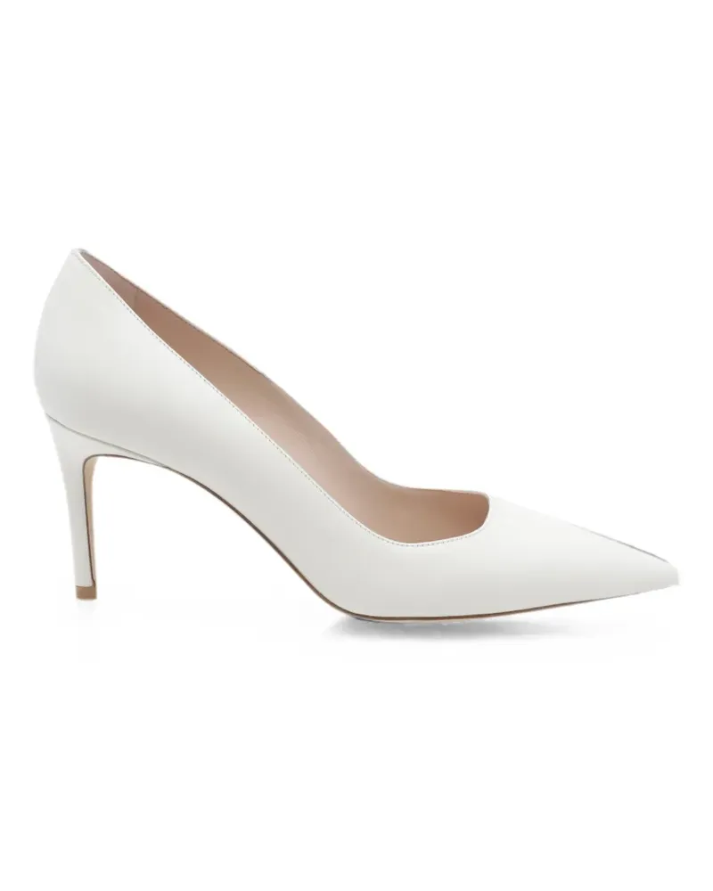 Stuart Weitzman Stuart Power pointed-toe pumps - Weiß Weiß