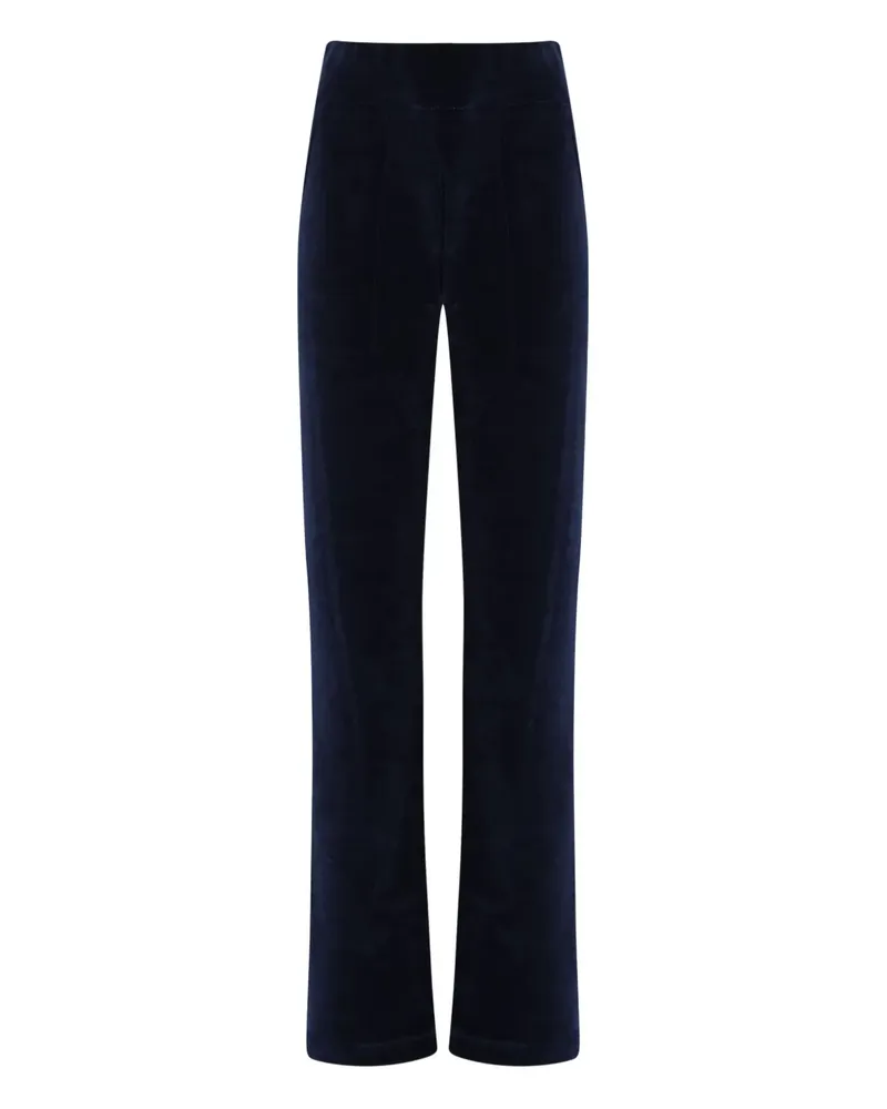 Lygia & Nanny Palazzohose aus Samt - Blau Blau