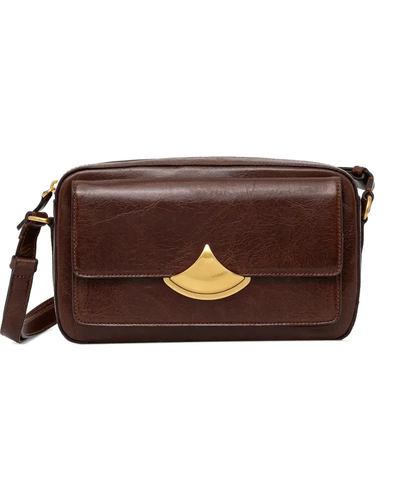 Sessùn Umhängetasche aus Leder - Braun Braun