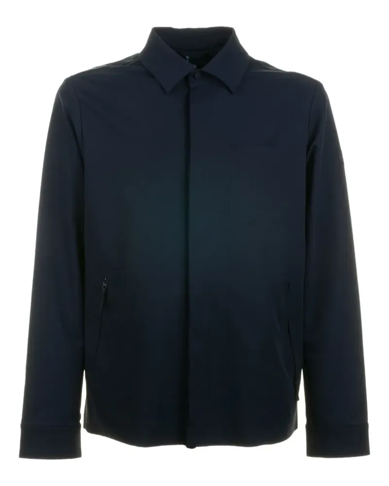 People of Shibuya long sleeve shirt jacket - Blau Blau