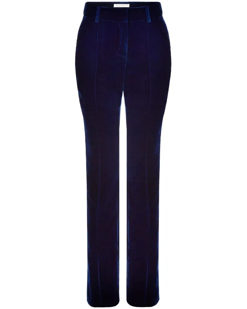 Nina Ricci Gerade Hose - Blau Blau
