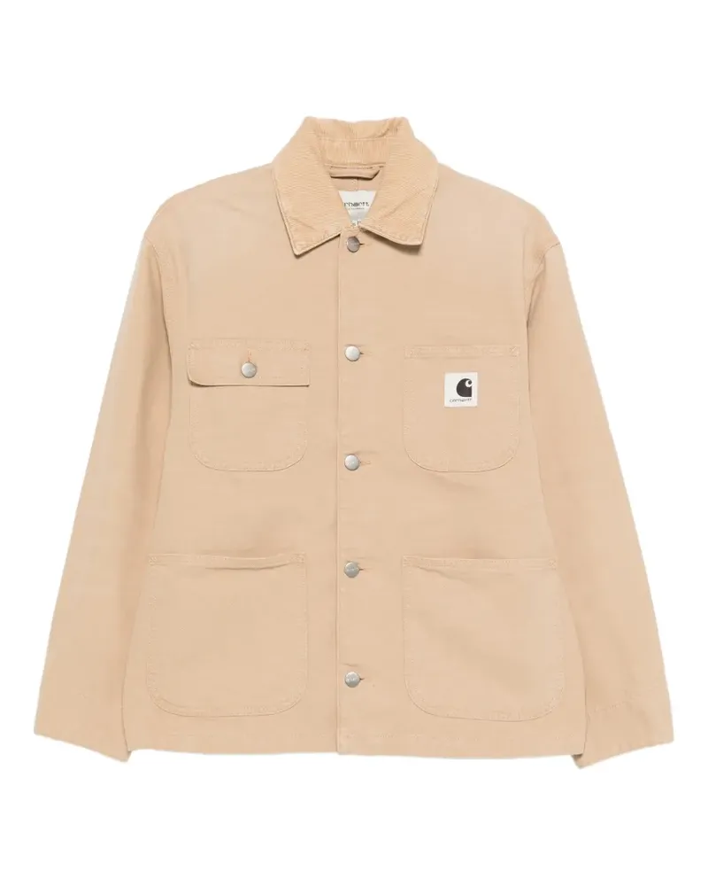 Carhartt WIP W' OG Michigan corduroy collar organic cotton jacket - Nude Nude