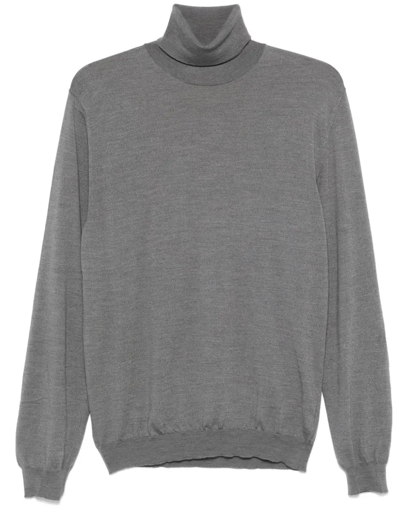 Zanone Pullover mit Rollkragen - Grau Grau