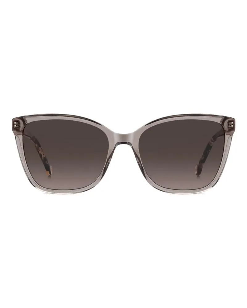 Carolina Herrera New York logo-detail sunglasses - Grau Grau