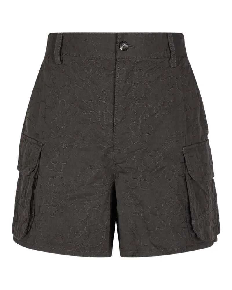 JNBY Shorts mit Blumenstickerei - Braun Braun