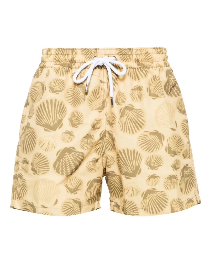 Frescobol Carioca Sport-Badeshorts aus Shell - Gelb Gelb