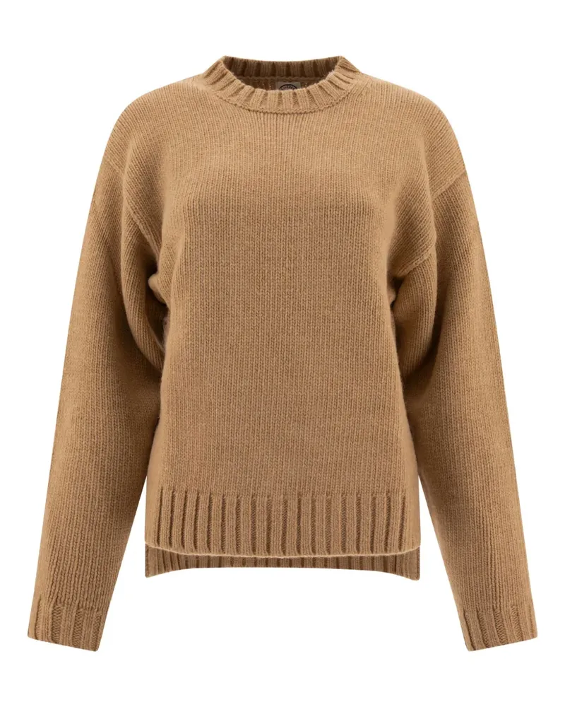 Inès de la Fressange Pullover mit rundem Ausschnitt - Nude Nude
