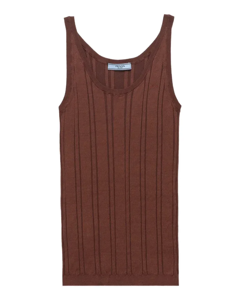 Prada cotton top - Braun Braun