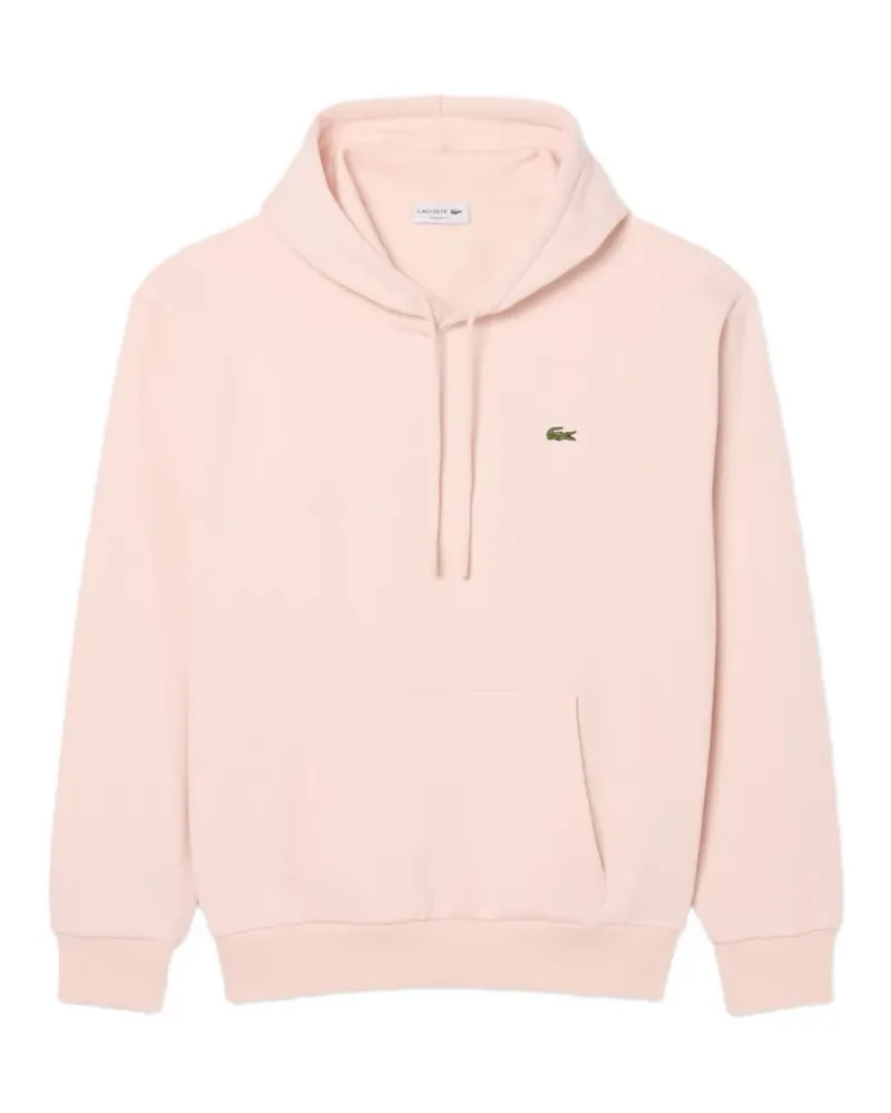 Lacoste Hoodie aus Fleece - Rosa Rosa