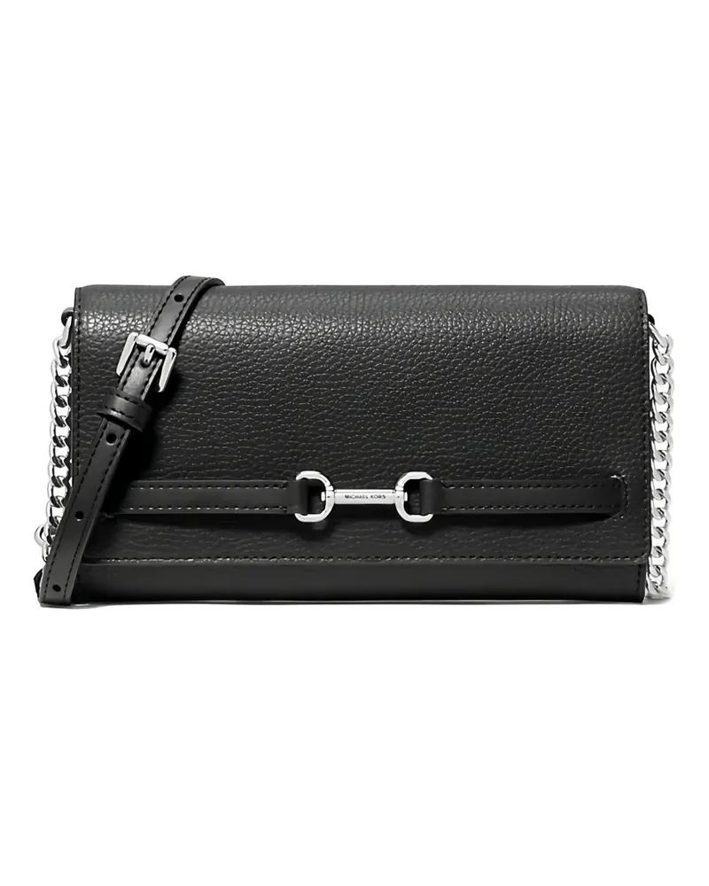 Michael Kors large Carson clutch bag - Schwarz Schwarz