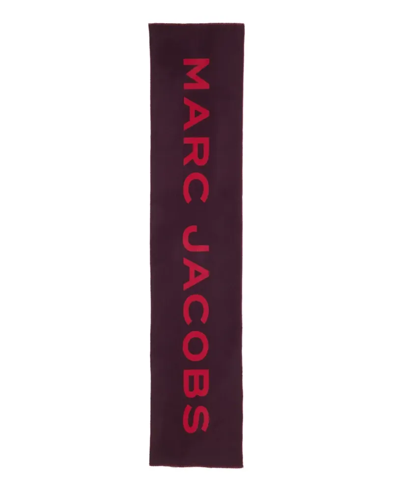 Marc Jacobs jacquard-logo scarf - Violett Violett