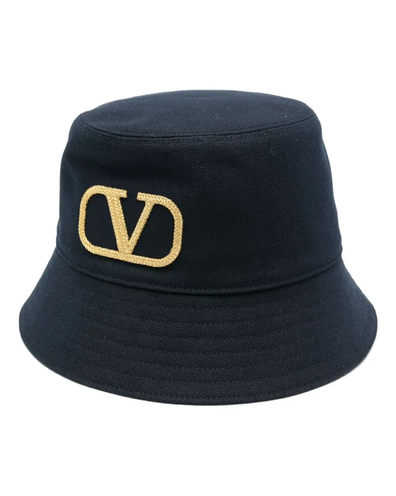 Valentino Garavani Beanie mit VLogo Blau