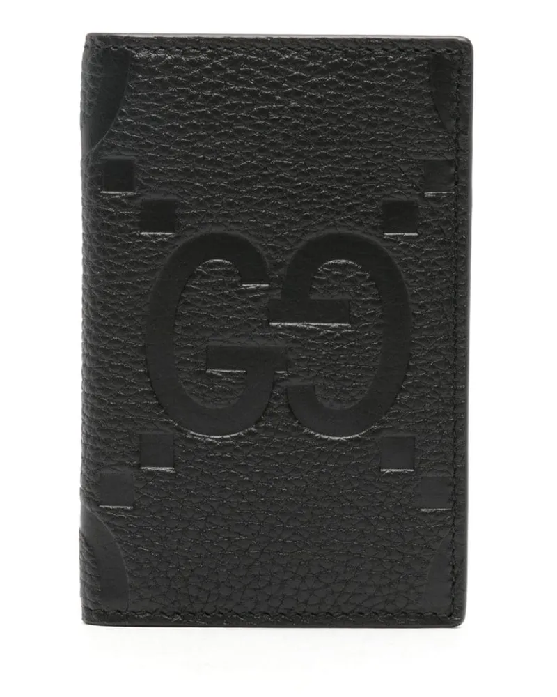 Gucci Kartenetui mit Jumbo GG - Schwarz Schwarz