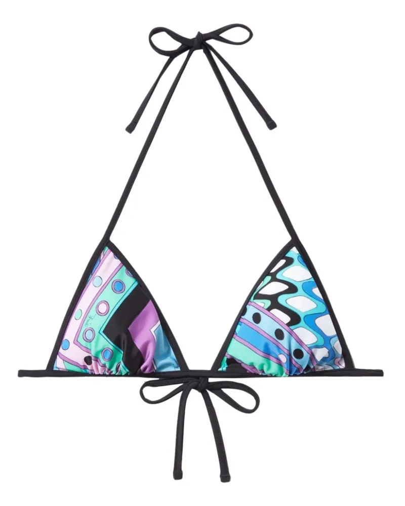 Emilio Pucci Vivara Bikinioberteil - Blau Blau