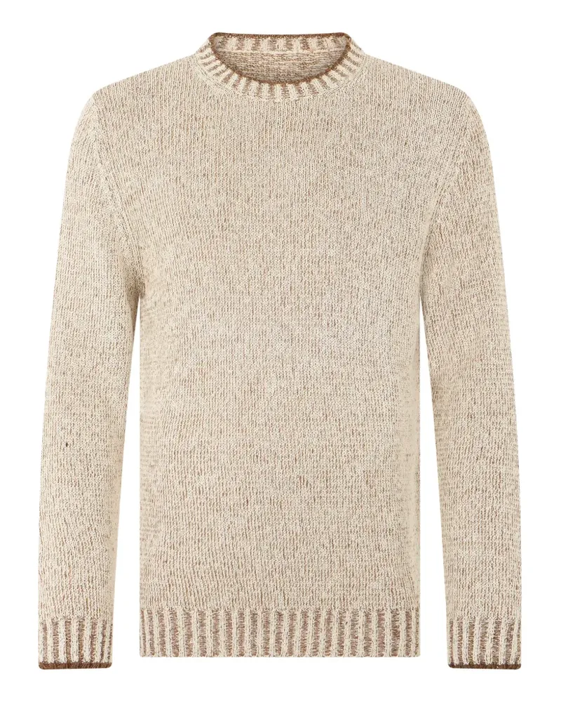 Fedeli crew-neck sweater - Nude Nude