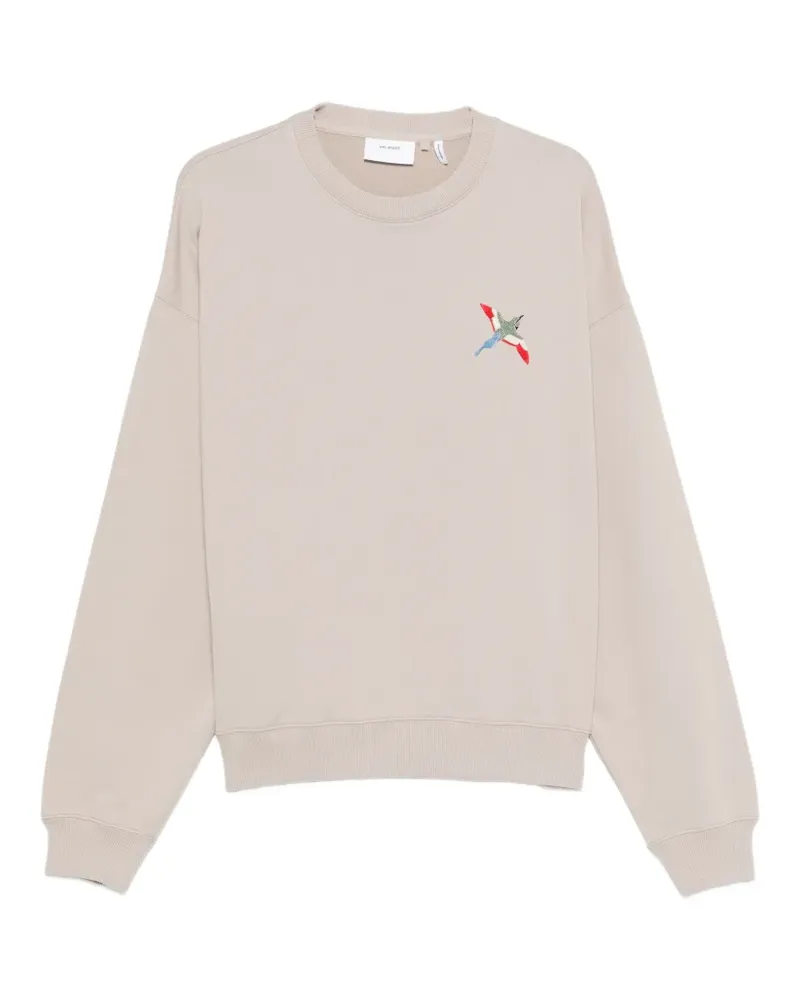 Axel Arigato Sweatshirt mit Stickerei - Nude Nude