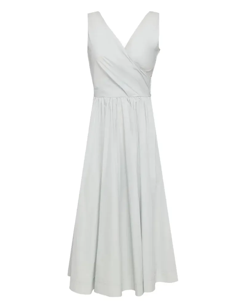 ADD Midikleid aus Baumwolle - Blau Blau