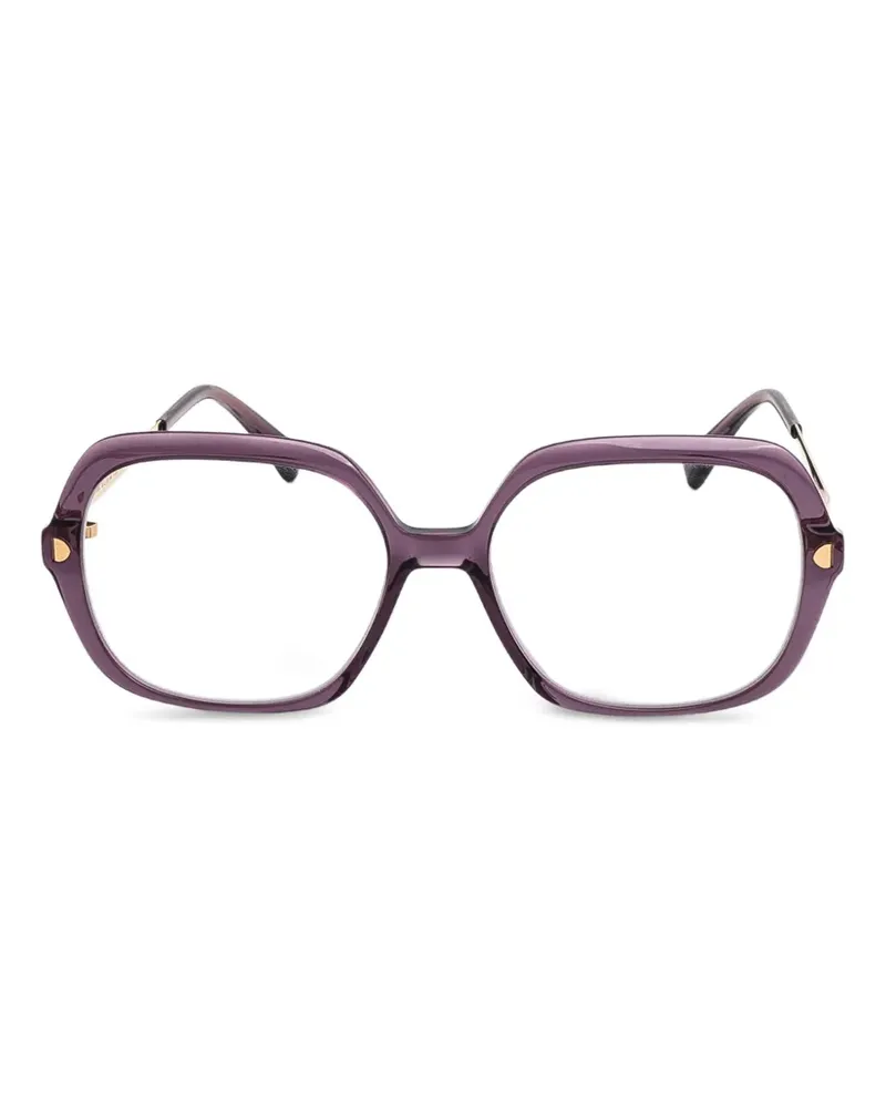 Mykita NANNA Brille mit eckigem Gestell - Violett Violett