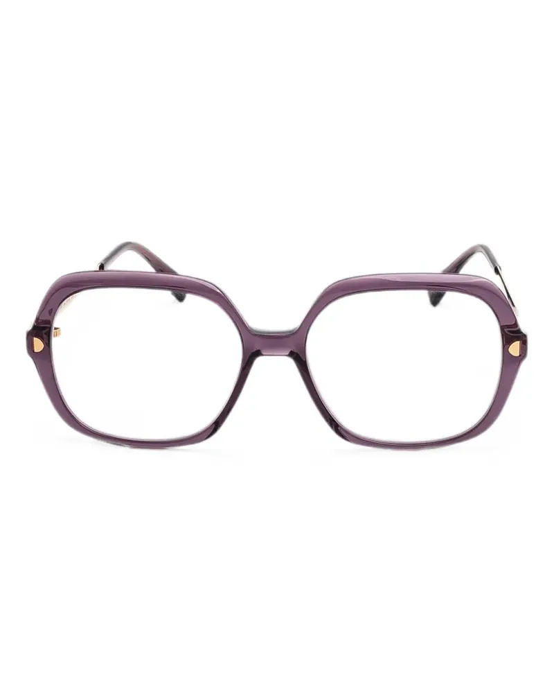 Mykita NANNA Brille mit eckigem Gestell - Violett Violett