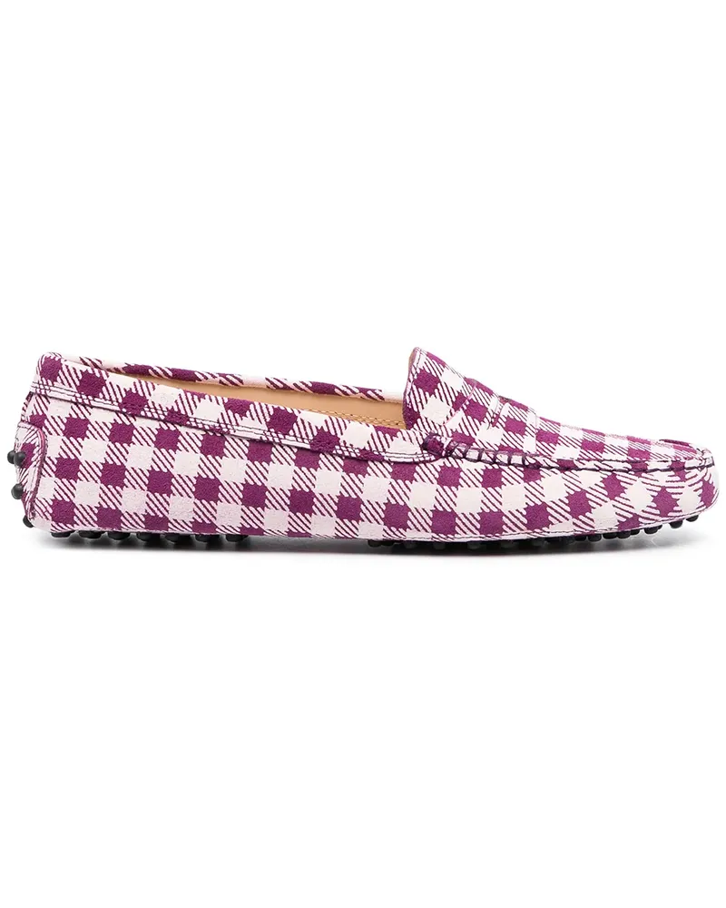 TOD'S Loafer mit Print - Violett Violett