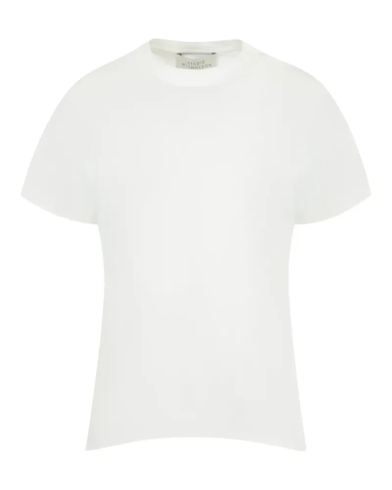 Studio Nicholson T-Shirt aus Baumwolljersey - Weiß Weiß