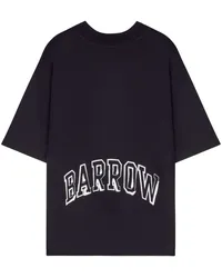 BARROW T-Shirt mit Smiley-Print Schwarz