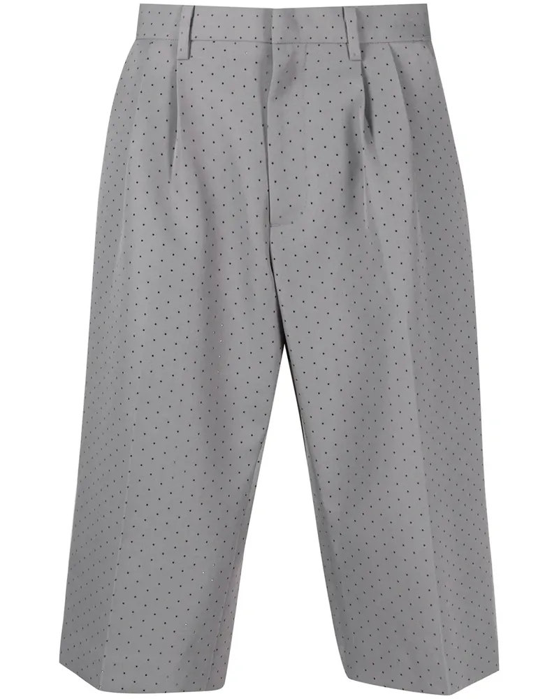 Viktor & Rolf Klassische Shorts mit Punkten - Grau Grau