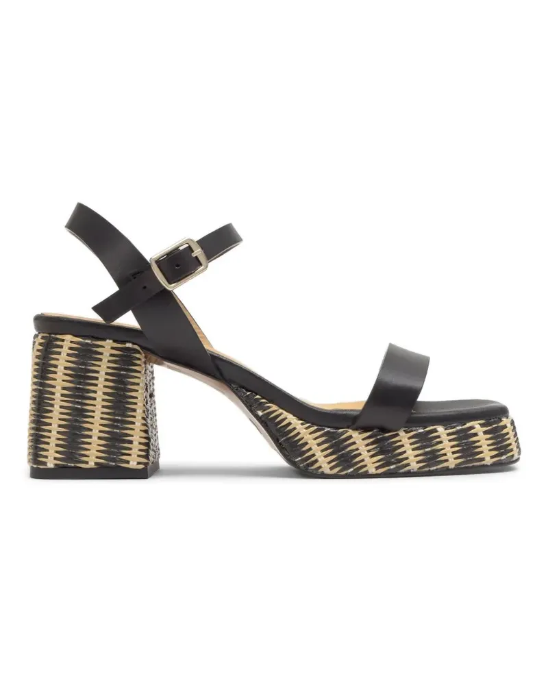 Castañer Voramar Sandalen - Schwarz Schwarz