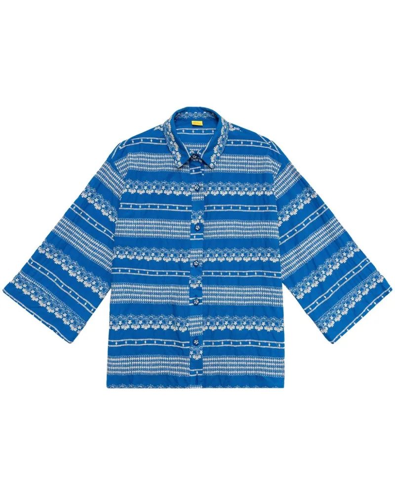 AGUA BENDITA Kayra Hemd - Blau Blau