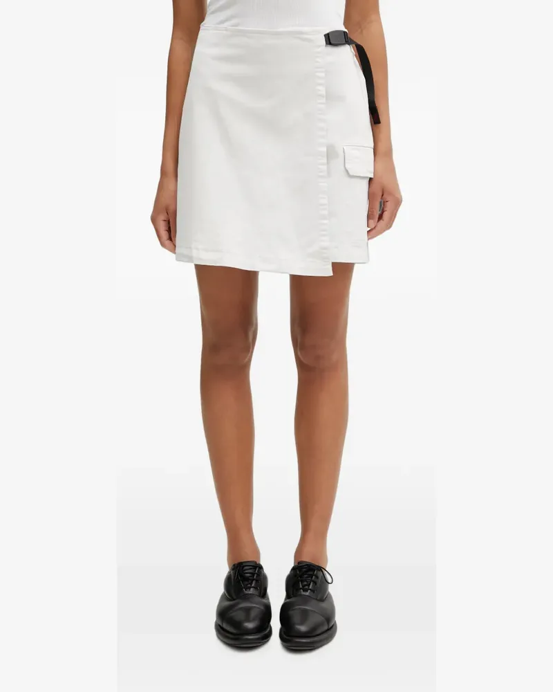 GRAMICCI belted cargo mini skirt - Weiß Weiß