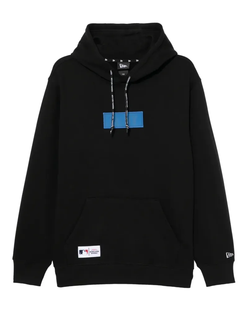 New Era Hoodie mit geprägtem Logo - Schwarz Schwarz