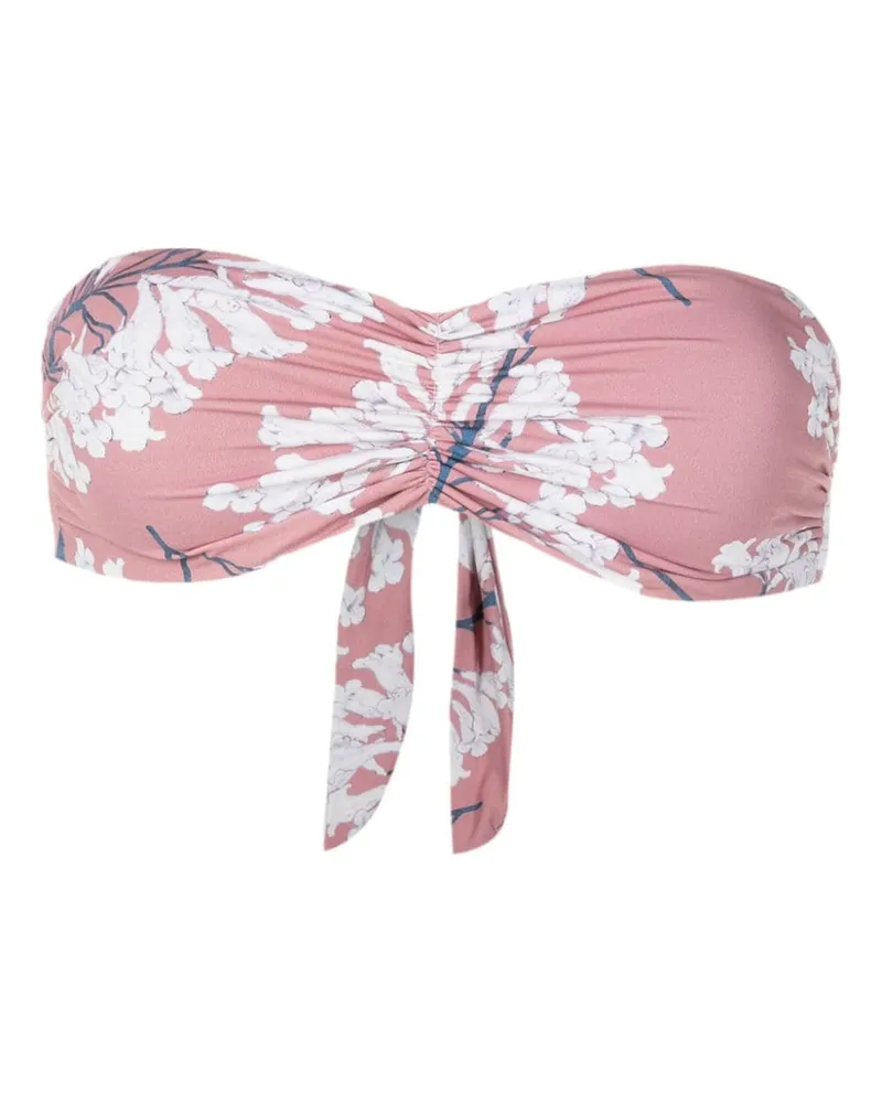 Clube Bossa Venet Bikinioberteil mit Blumen-Print - Braun Braun