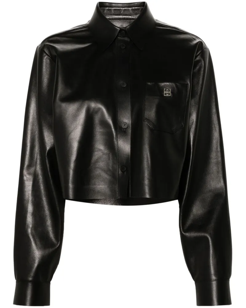 Givenchy Hemd mit 4G-Detail - Schwarz Schwarz