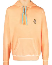 Marcelo Burlon | County of Milan Sunset Cross Hoodie mit Kordelzug Orange